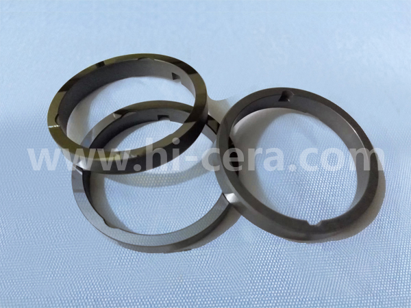 Silicon carbide sealing ring